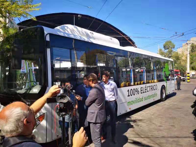 中通客车打造阿根廷首条纯电动公交线路