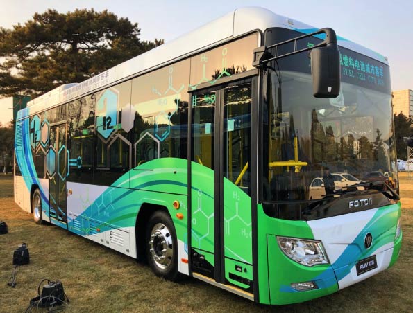 北京冬奥会赛区将用氢燃料电池汽车运送观众