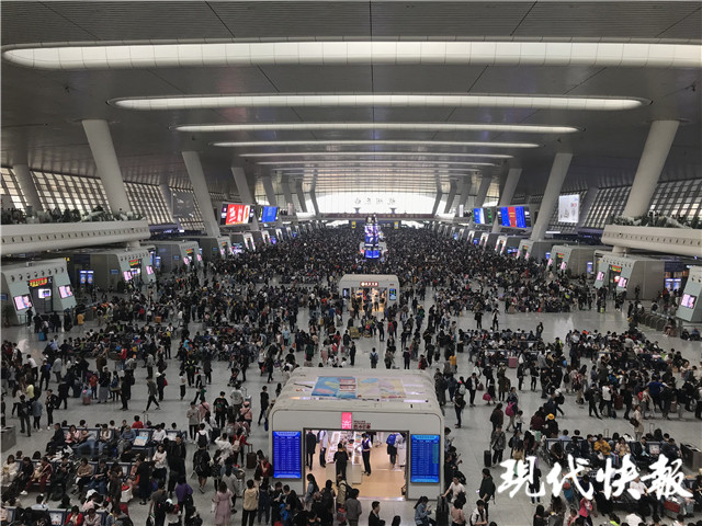 5月4日长三角铁路迎来返程客流330万人次，其中有你吗？