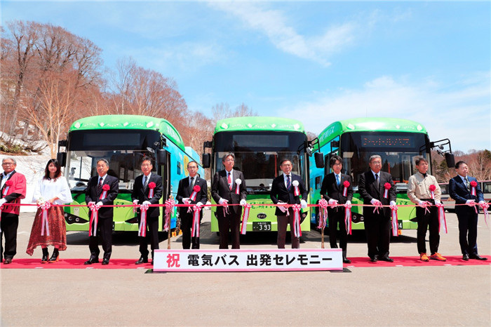 第四次交车！比亚迪纯电动巴士的日本“进击之旅”！