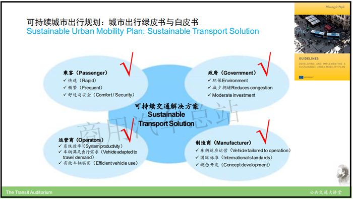王健：可持续城市出行规划是提高公共交通服务的基石