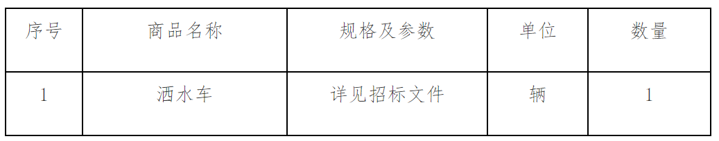 甘肃华亭市城市管理综合执法局洒水车、电动扫地车采购公开招标公告