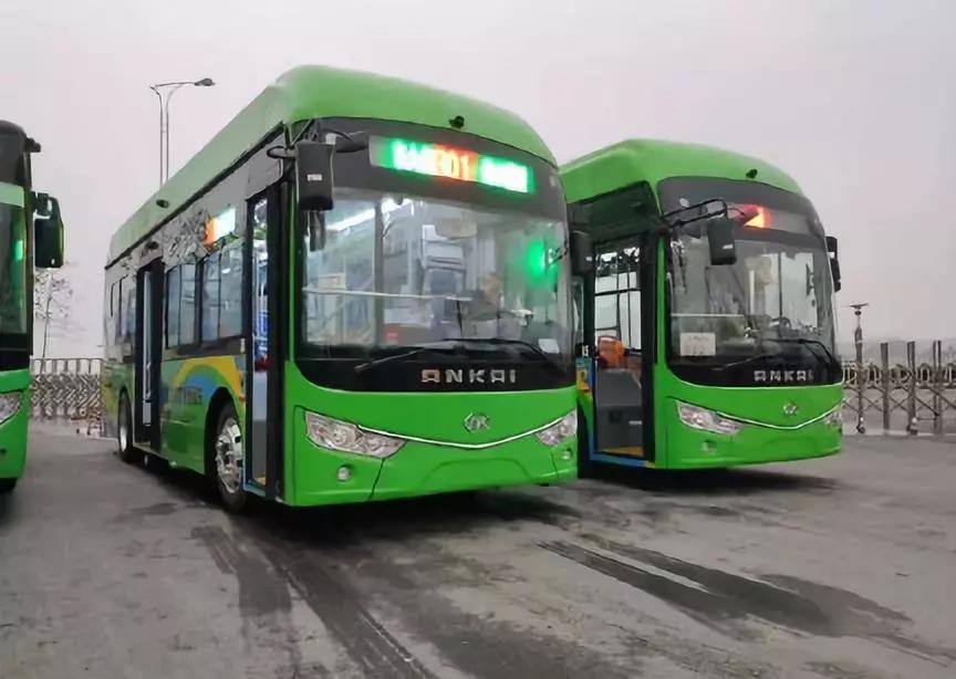 安凯燃料电池公交上路，安徽首条氢能源公交示范线在六安正式投入运营！