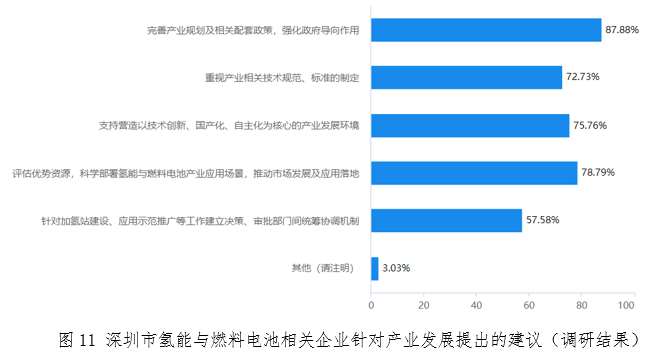 深圳市氢能与燃料电池产业发展调研报告