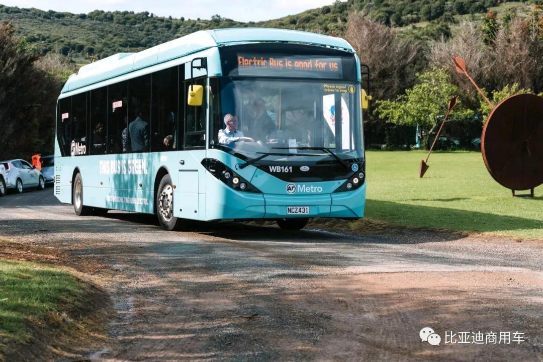 驶入新西兰旅游胜地，比亚迪助力奥克兰打造首支纯电动大巴车队