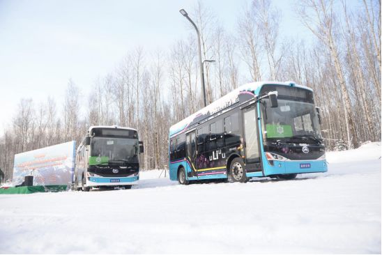 雪天硬核出行，延边国泰新能源客车无惧高寒自由驰骋！