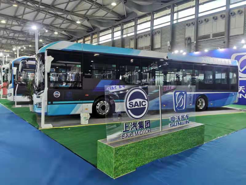 申沃无轨电车华丽换装，创新产品出征2020上海国际客车展