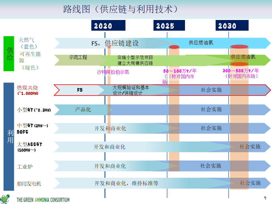 创造绿色能源市场，燃油氨建立价值链的努力