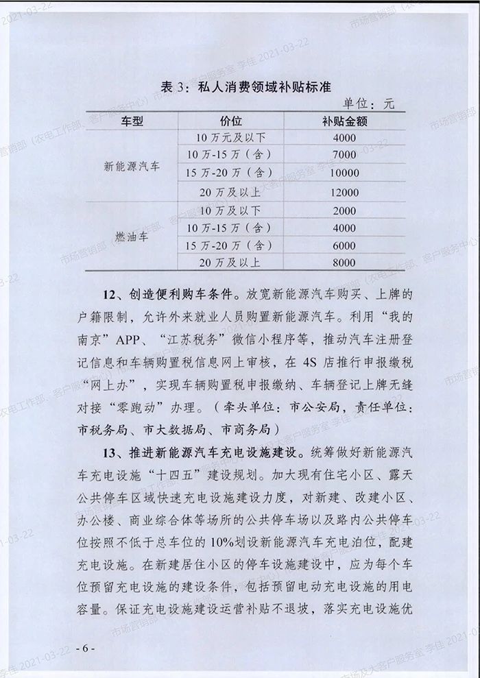 南京新政鼓励车电分离，对新能源物流车发放运营补贴