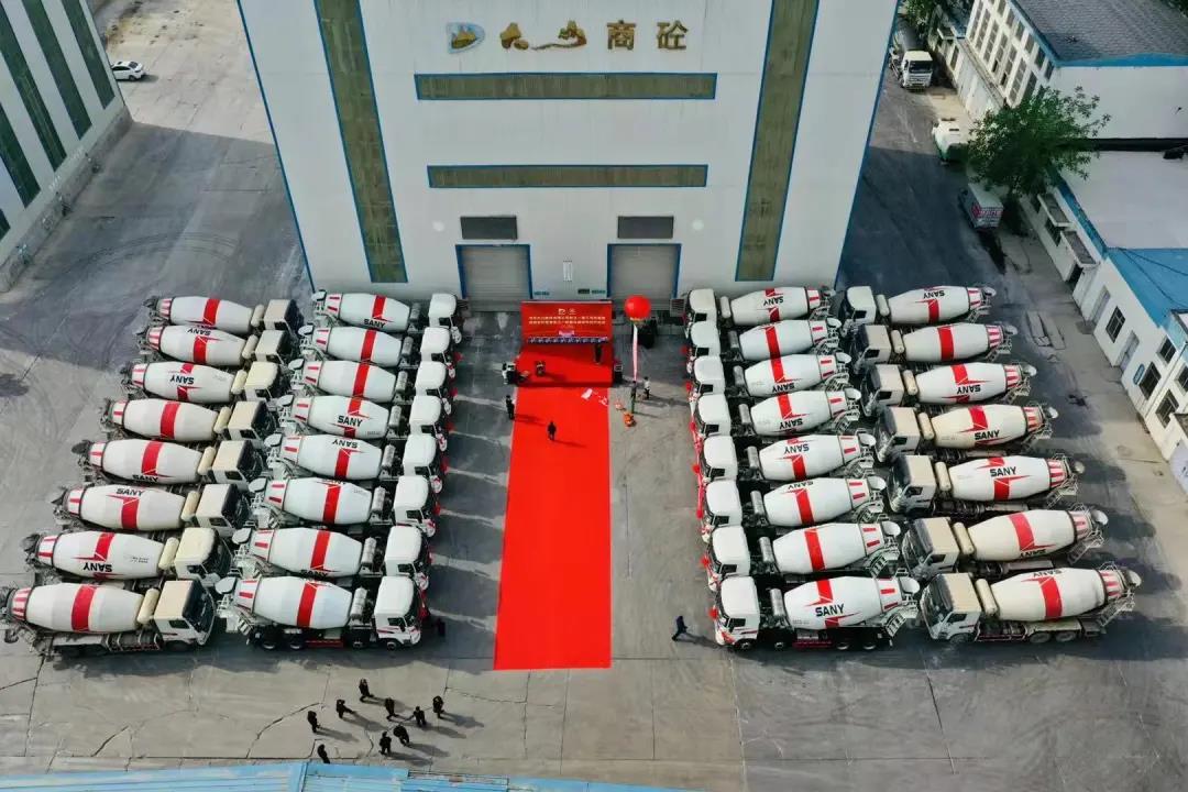 全国各地一片红！三一混凝土机械涌现交付热潮！