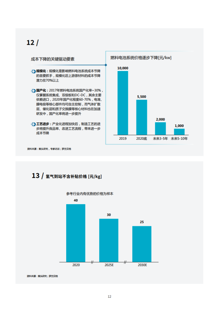 罗兰贝格PPT：中国氢燃料电池重卡行业发展白皮书