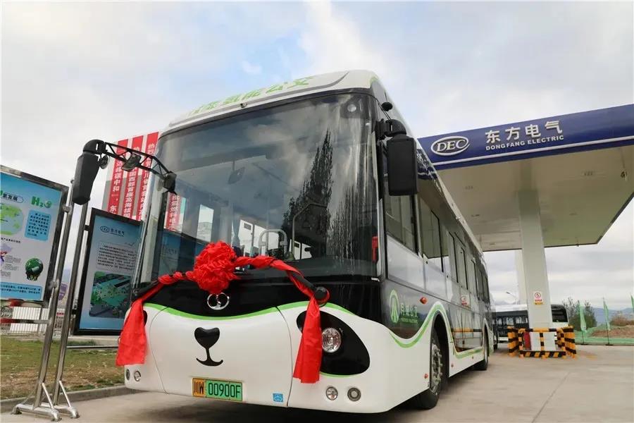 全国首例“高原”氢燃料电池公交项目落地四川凉山