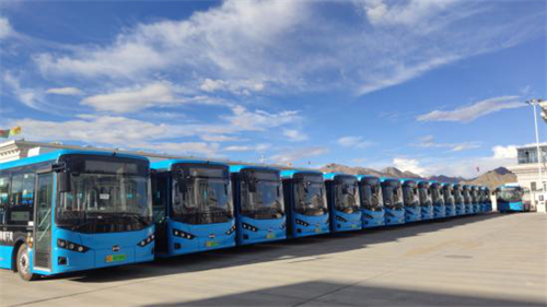 高原生态低碳出行，西藏日喀则首投比亚迪纯电动公交车