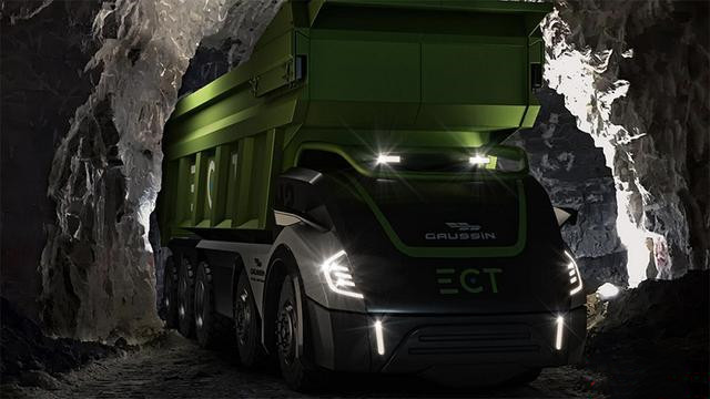 可载18吨，法国Gaussin公司推出了新型氢燃料货运卡车“滑板”平台