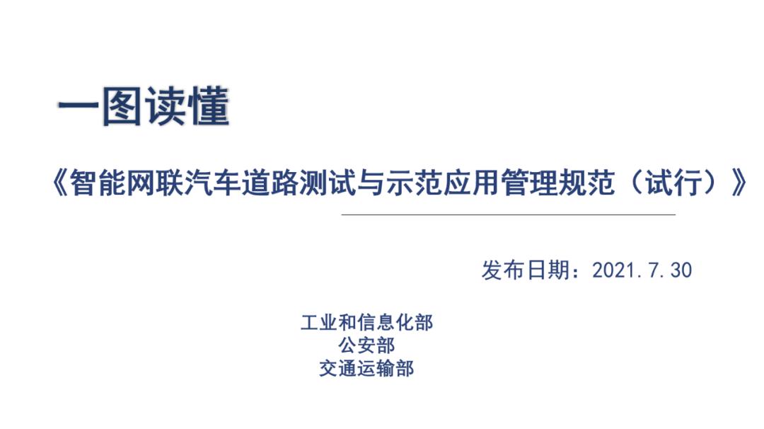 一图读懂《智能网联汽车道路测试与示范应用管理规范（试行）》附解读：不得开展制动性能试验