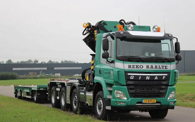 从中国恒天脱离，吉纳夫Ginaf卡车重回到荷兰母公司手中，下半年还将发布新品