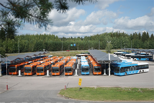 比亚迪首次驶入芬兰首都赫尔辛基，加速“千湖之国”公交电动化进程