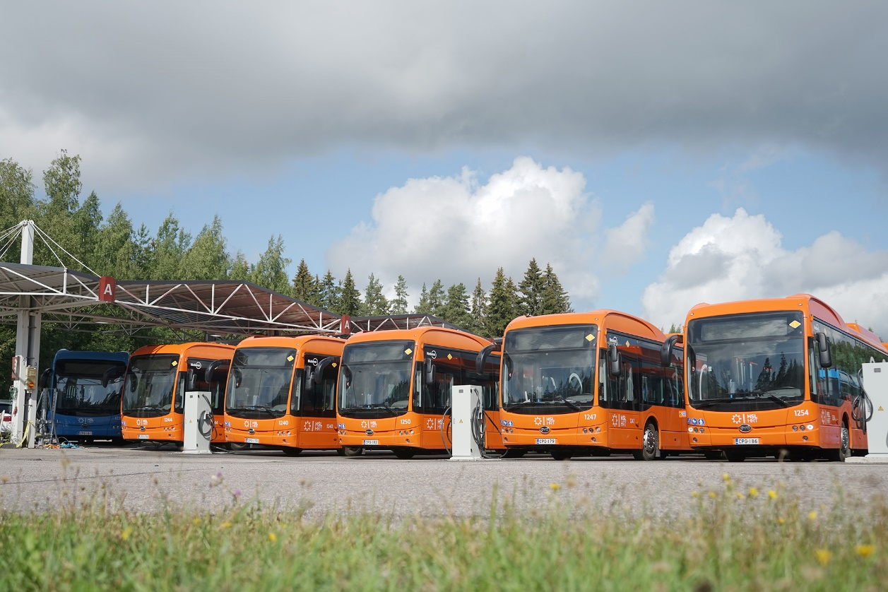 比亚迪首次驶入芬兰首都赫尔辛基，加速“千湖之国”公交电动化进程