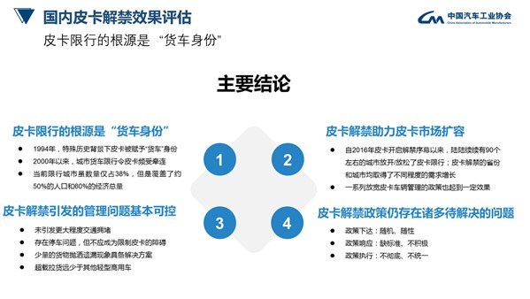 中汽协联合国家信息中心发布2021 《皮卡行业发展趋势及政策建议研究》