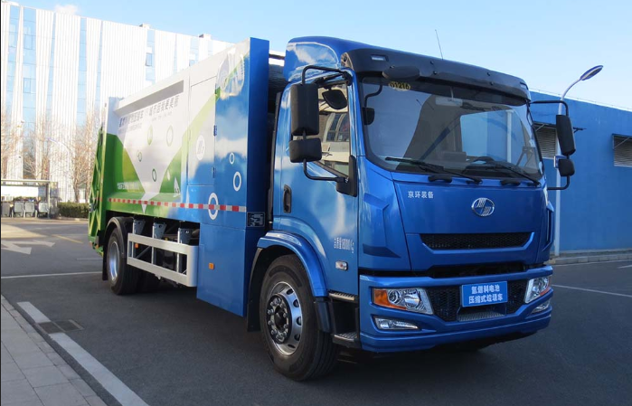 华林氢燃料电池环卫车上榜第341批公告 搭载上海捷氢燃料电池
