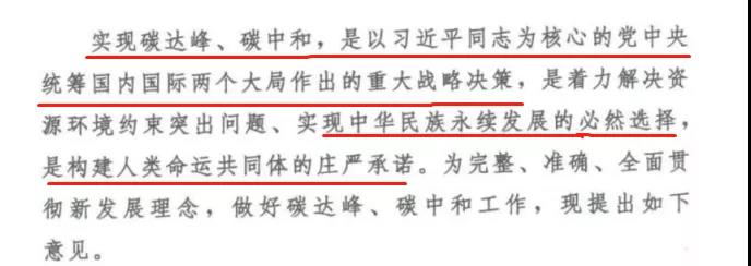 “双碳”打开氢能产业30年黄金赛道！《关于完整准确全面贯彻新发展理念做好碳达峰碳中和工作的意见》解读来了