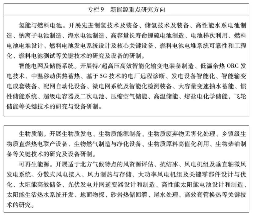 氢能纳入新能源重点规划！《黑龙江省“十四五”科技创新规划》发布