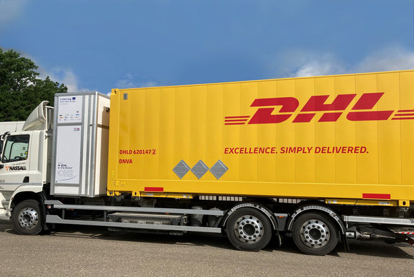 DHL快递试运行德邮敦豪集团首辆氢燃料卡车服务苹果公司