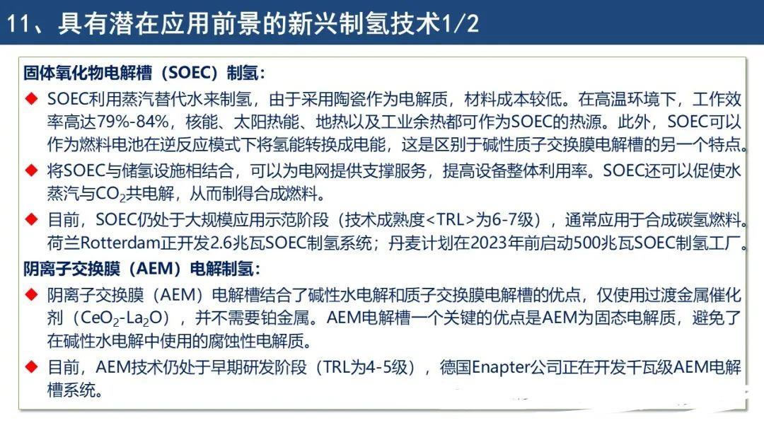 IEA《全球氢能回顾2021》报告要点解读
