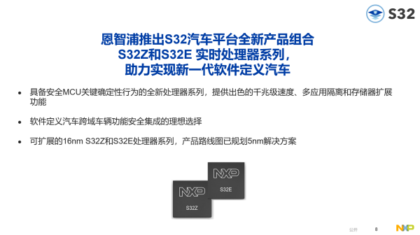 恩智浦余辰杰：车载处理器赋能未来汽车电子电气架构