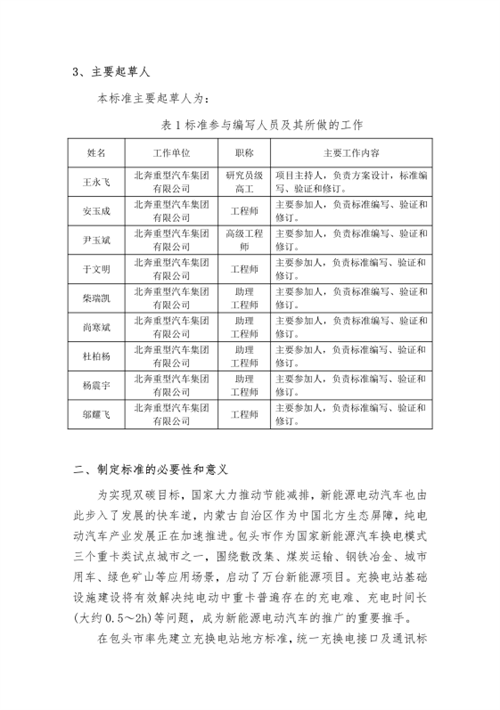 内蒙古《电动中重卡共享换电站及车辆换电系统技术规范》发布