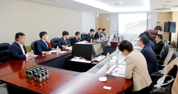 斗山燃料电池与中国广东南海区政府举行圆桌会谈