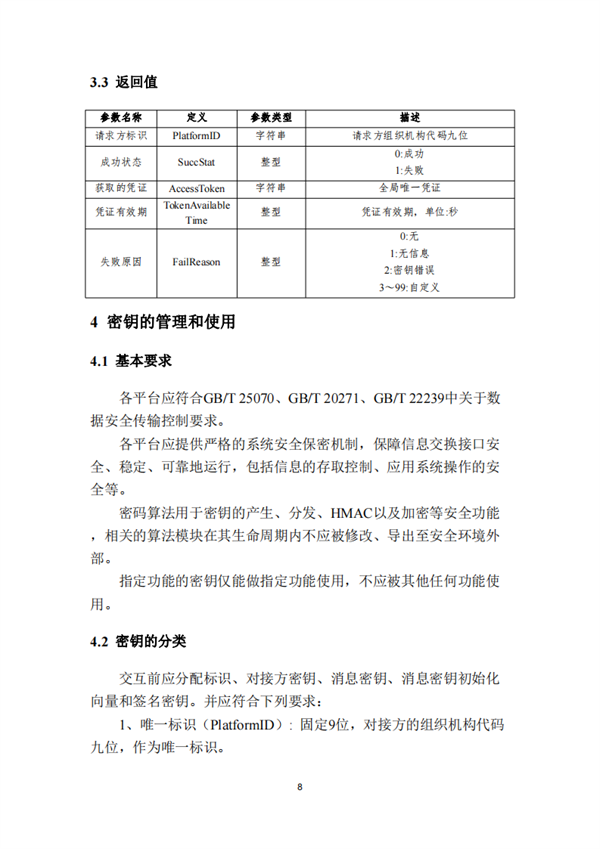 《安徽省充换电基础设施综合监管服务平台数据接入技术规范》征求意见