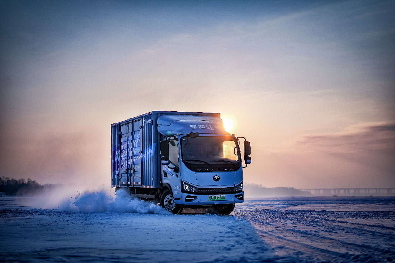 凭实力挑战，用数据说话！宇通新能源卡车勇闯东北极寒之境