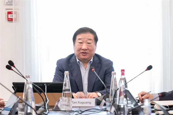 谭旭光：要用超强的速度抢占全球能源电力机组市场！