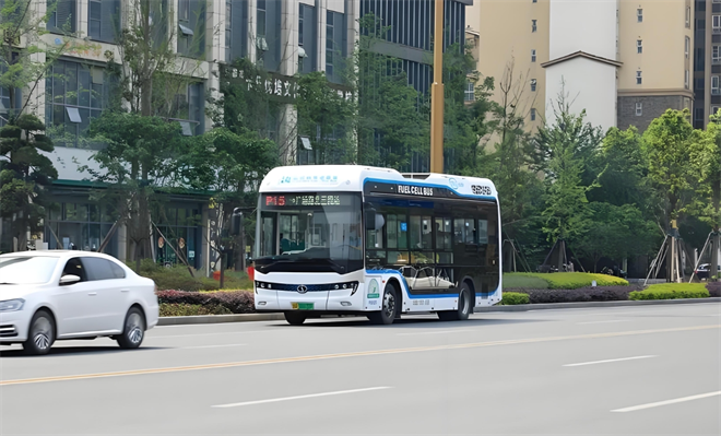 氢能公交正在全国“三级跳”