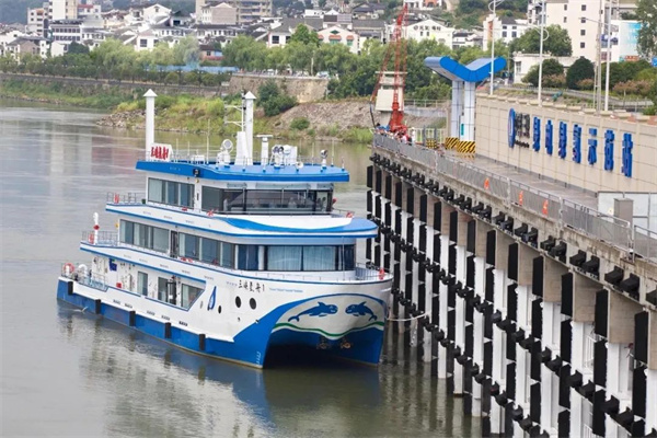 国务院副总理丁薛祥调研“三峡氢舟1”