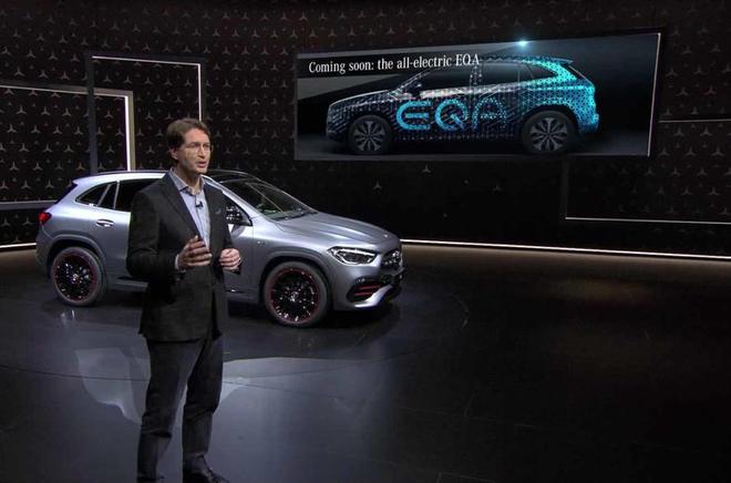 奔驰CEO康林松确认2020年推入门级纯电动车EQA_